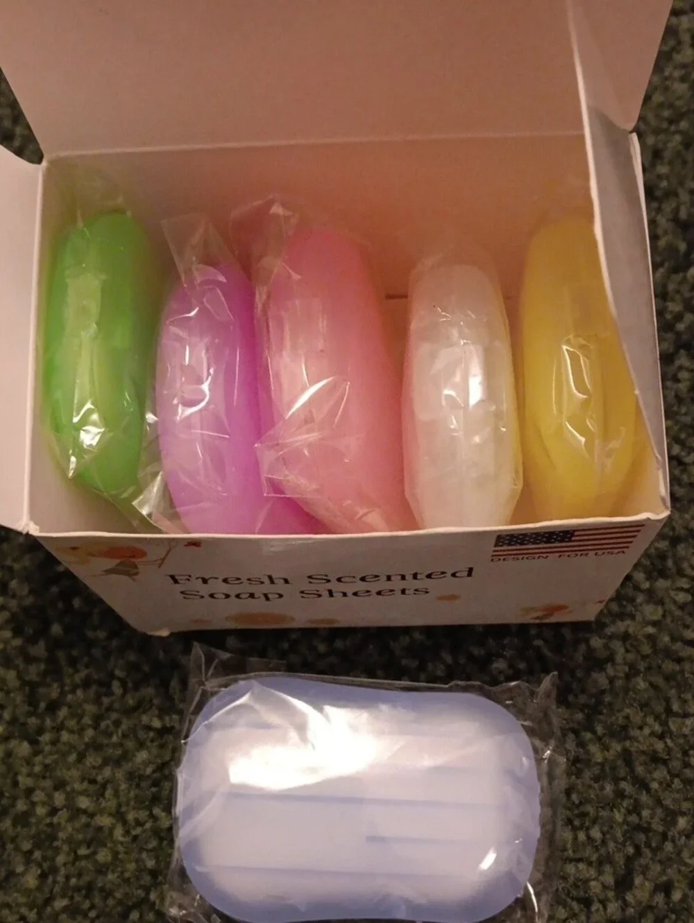 Fresh Scented Soap Sheets